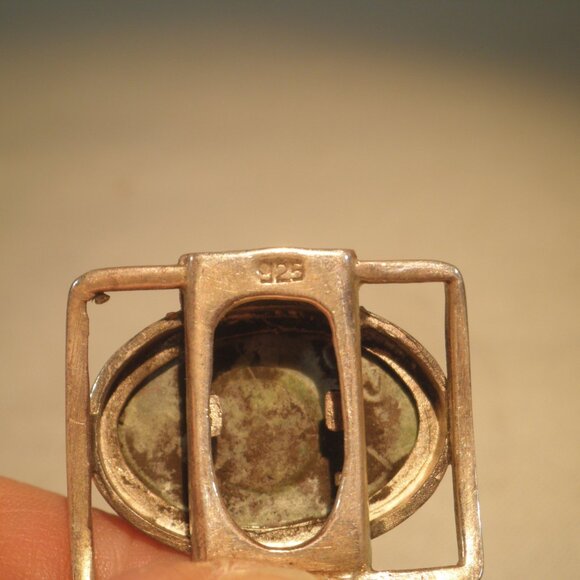 Vintage Southwest Native American Women's Sterling 925 Silver Link Bracelet - Picture 6 of 6